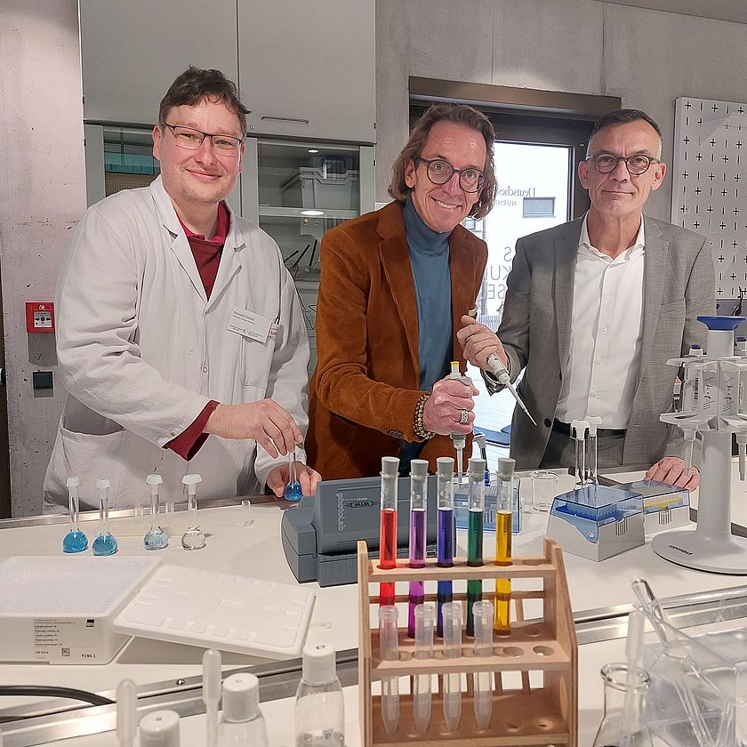 Der Laborführerschein im DMN startet.