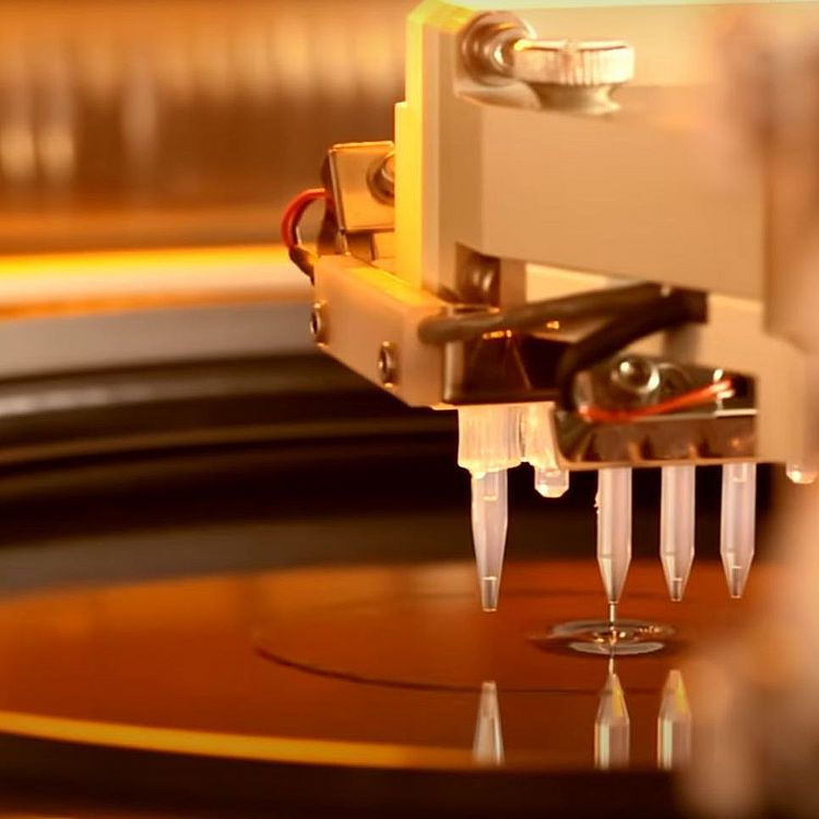 Fertigung von Mikrochips.