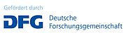 Logo der DFG Logo der DFG (Deutsche Forschungsgemeinschaft)