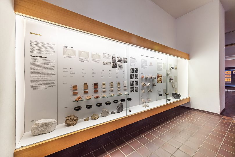 Overview of the mineral raw materials in ceramics.