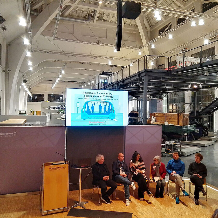 In der Diskussionsrunde.