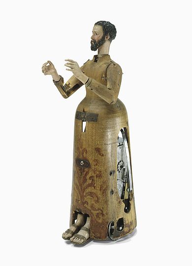 Automatenfigur „Predigender Mönch“, um 1560.