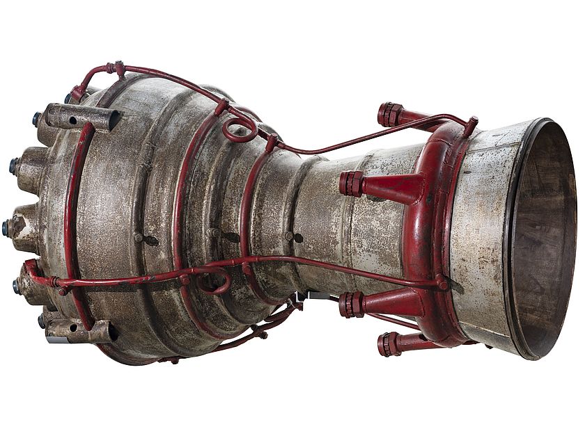 Raketenmotor der A4 (V2)-Rakete.