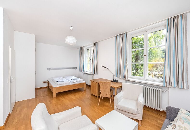 Ansicht eines möblierten Apartments
