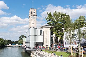 Deutsches Museum mit neuem Eingang.
