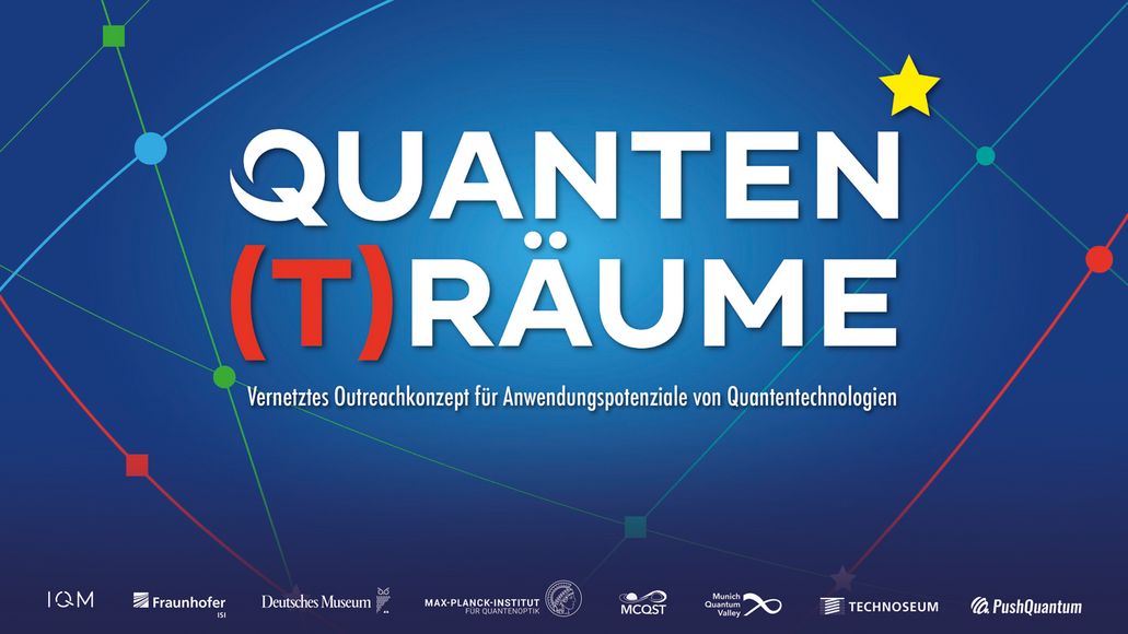 Das Logo des Verbundprojekts “Quanten(t)räume”.