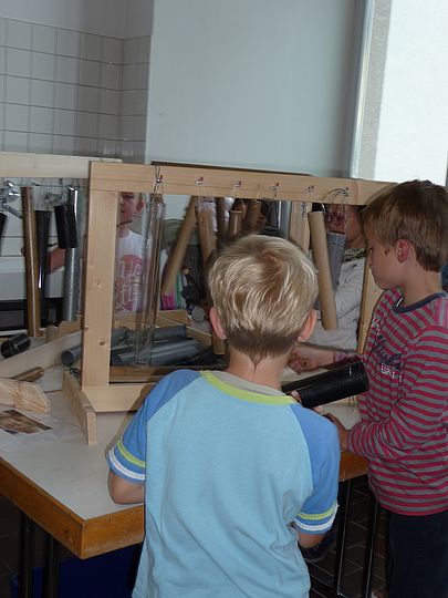 Kitaprogramm - Stoffe - Röhren Kindergarten Programm Stoffe