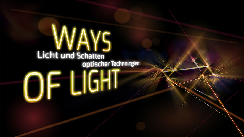 Key Visual Sonderausstellung "WAYS OF LIGHT"