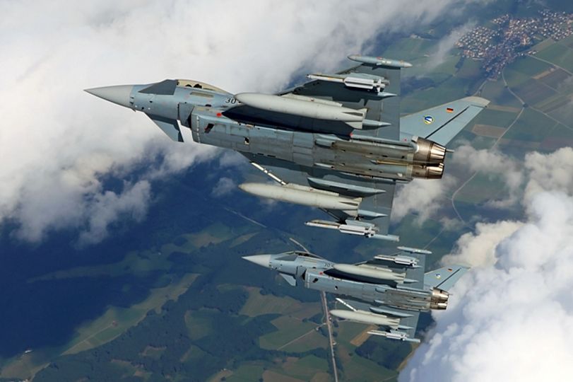 Eurofighter of Jagdgeschwader 74.