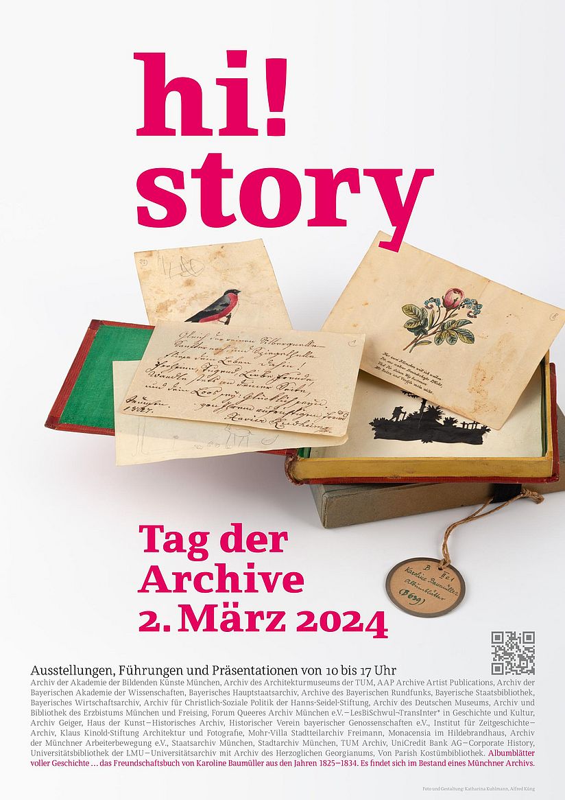 Plakat der Münchner Archive