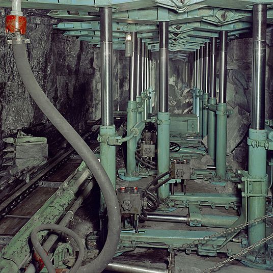 Coal Mine, around 1950 (Scene) Coal mine, around 1950.