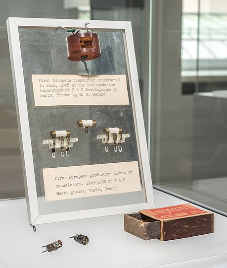 Exponat Transistor 9 in der Ausstellung Elektronik