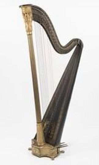 View of the Pedal Harp