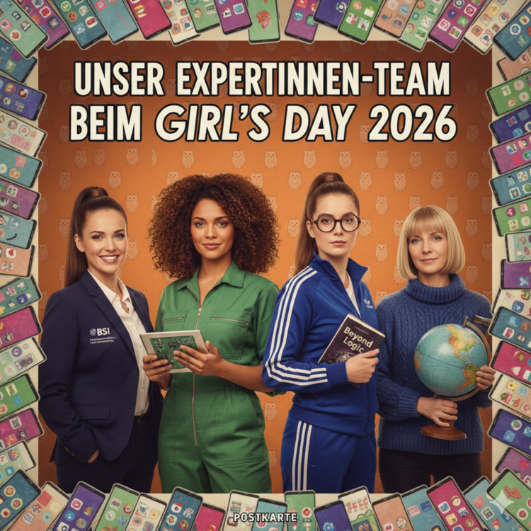KI generiertes Bild zum Girls´Day 2026 im Deutschen Museum Bonn