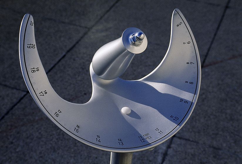 Präzisionssonnenuhr.