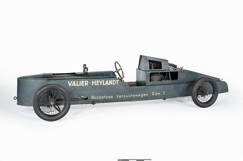 Raketenwagen Rak. 7 von Max Valier, 1930.