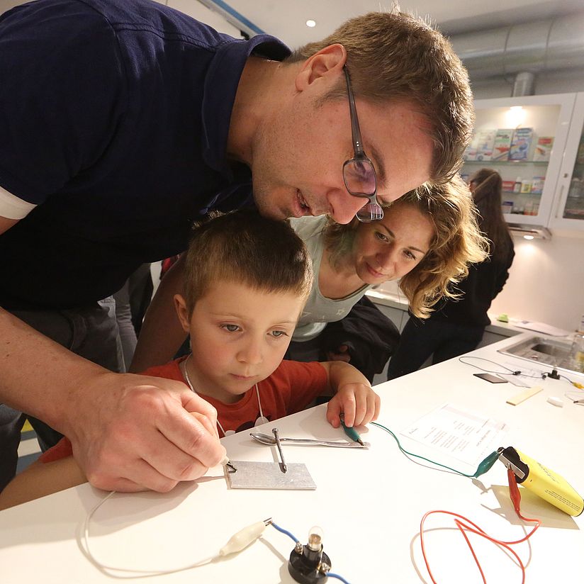 Angebote für Familien bei Veranstaltungen im Deutschen Museum Bonn