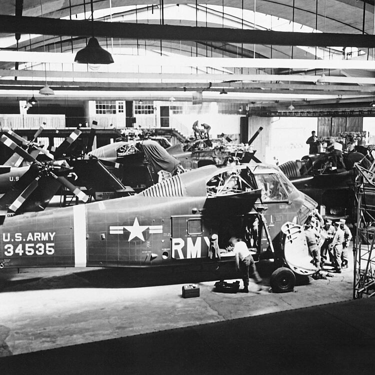 Die U.S. Army in Schleißheim.