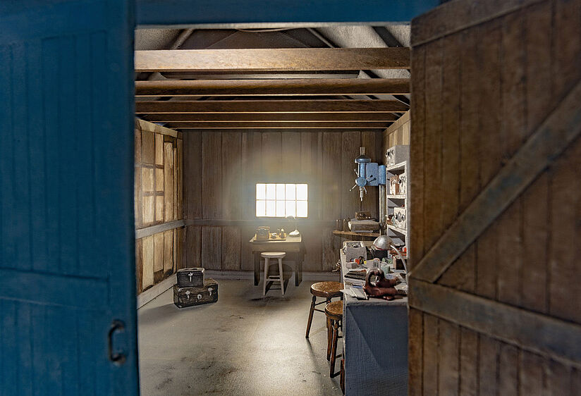 Diorama HP Garage, Obj.Id. 837893