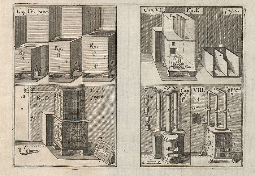 Mehrere Rohre sollten zu einer bessere Nutzung der Energie führen.