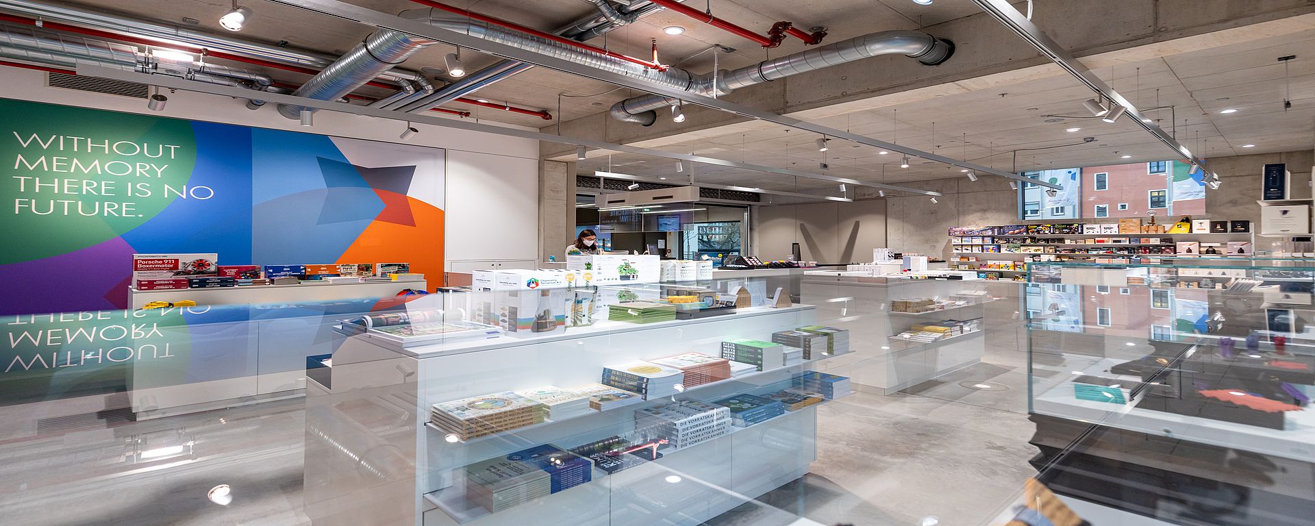 Der Museumsshop im Deutschen Museum Nürnberg.