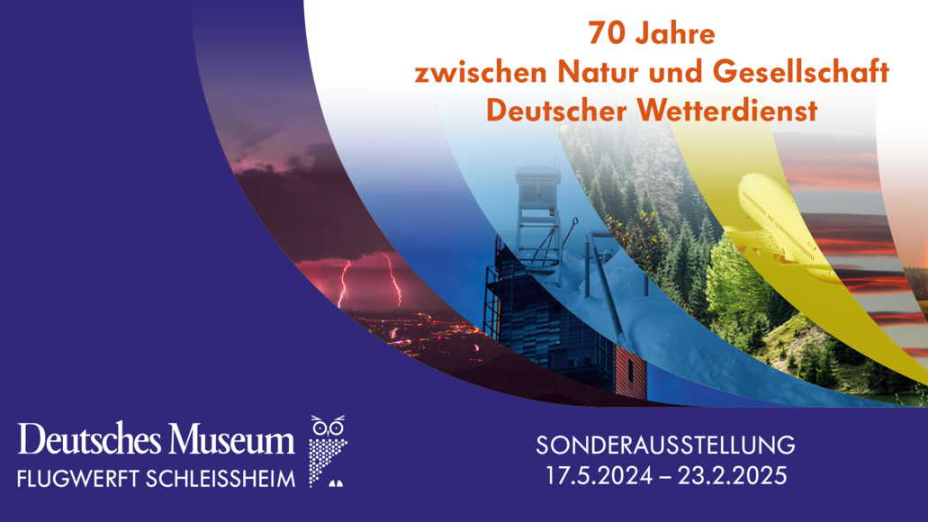 zur Sonderausstellung "DWD – 70 Jahre zwischen Natur und Gesellschaft".