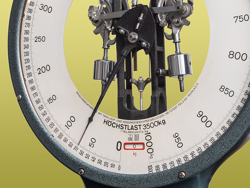 Einbau-Brückenwaage.