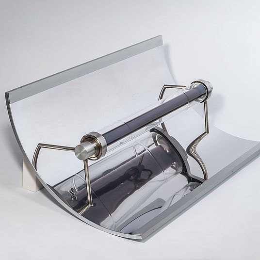 Parabolrinnenmodell.