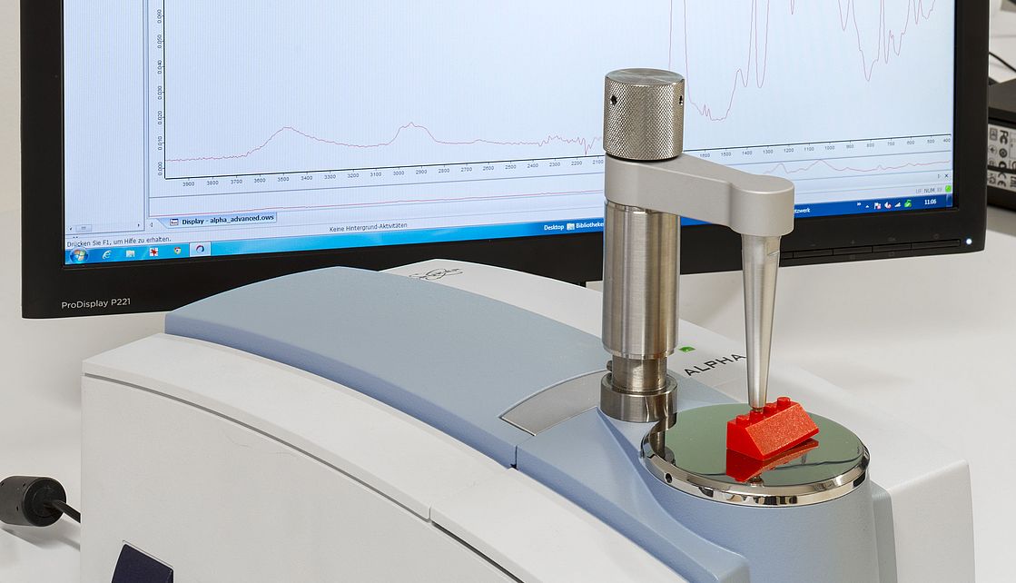 Bild eines Infrarot Spektroskops