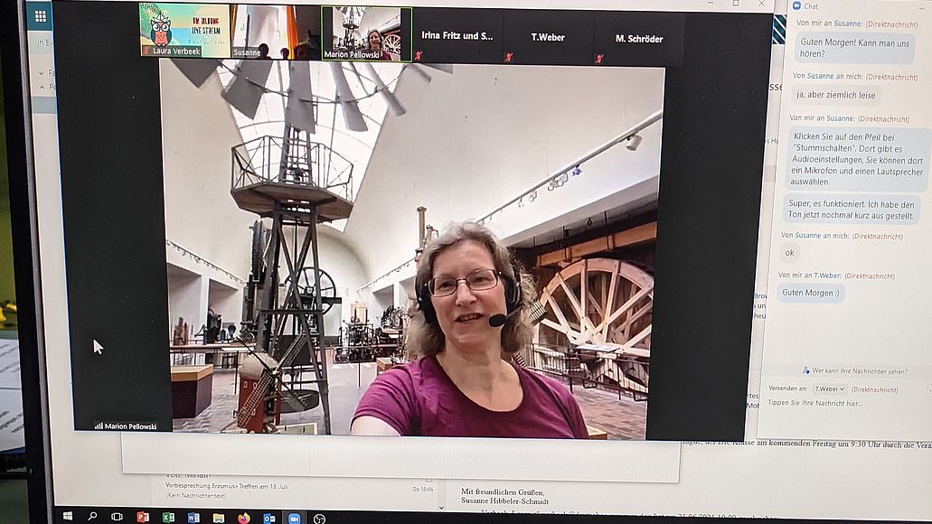 Bildschirmaufnahme Kraftmaschinen Bildschirm Schulklassenprogramm online