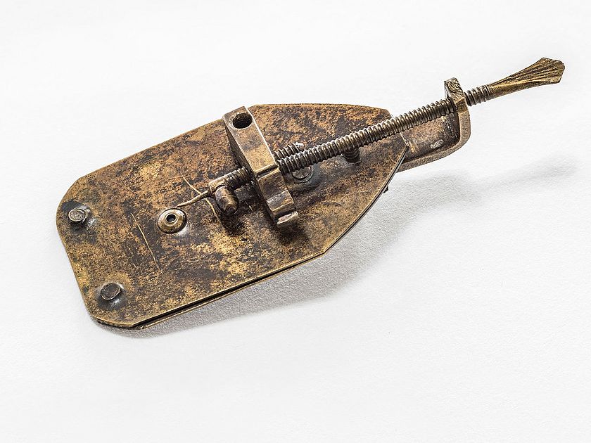 Originalmikroskop_Leeuwenhoek Originalmikroskop aus Messing