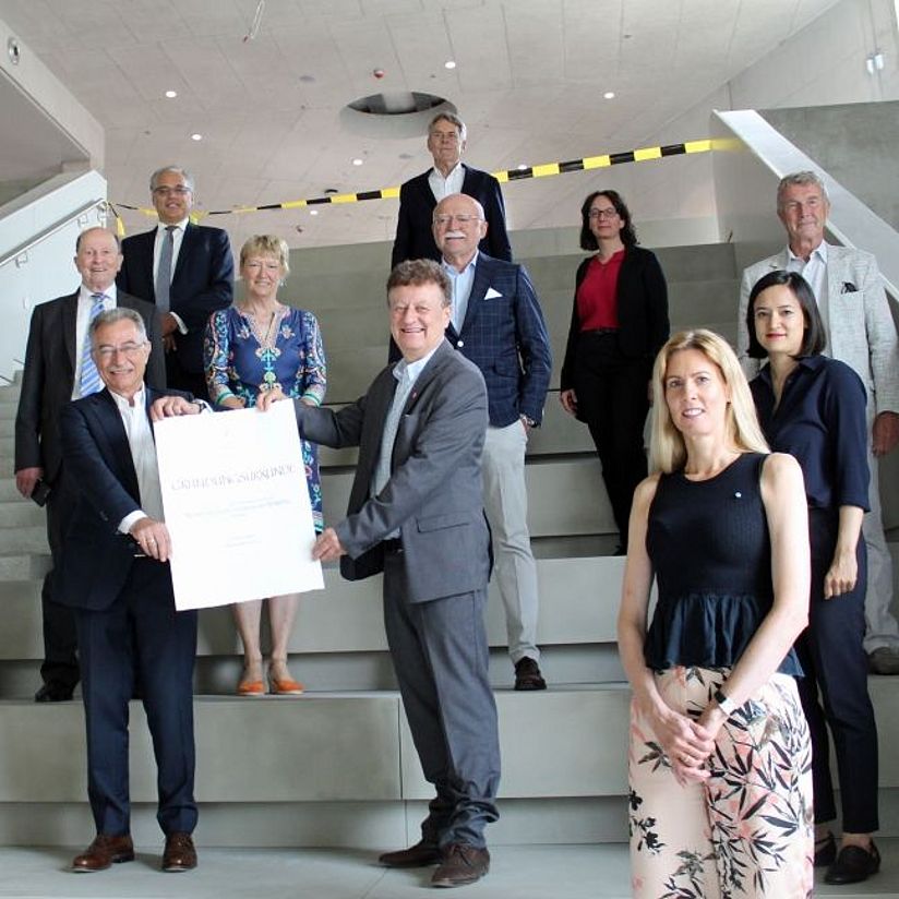 Gründungsmitglieder des Förderkreises