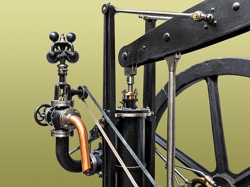 Ausstellung Kraftmaschinen.