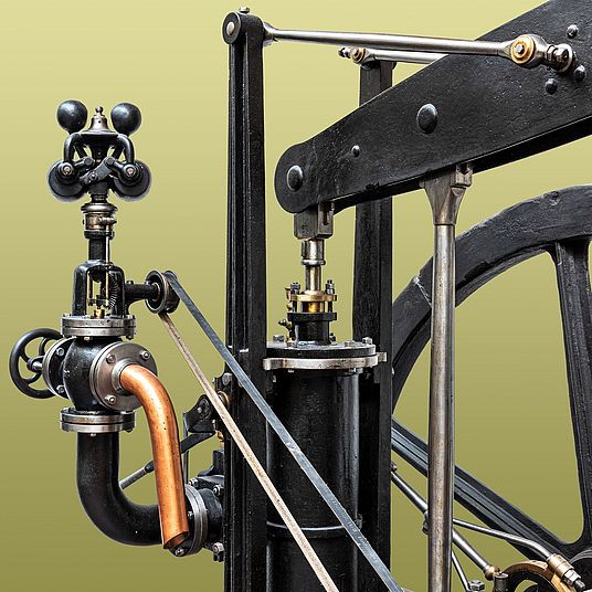 Ausstellung Kraftmaschinen.