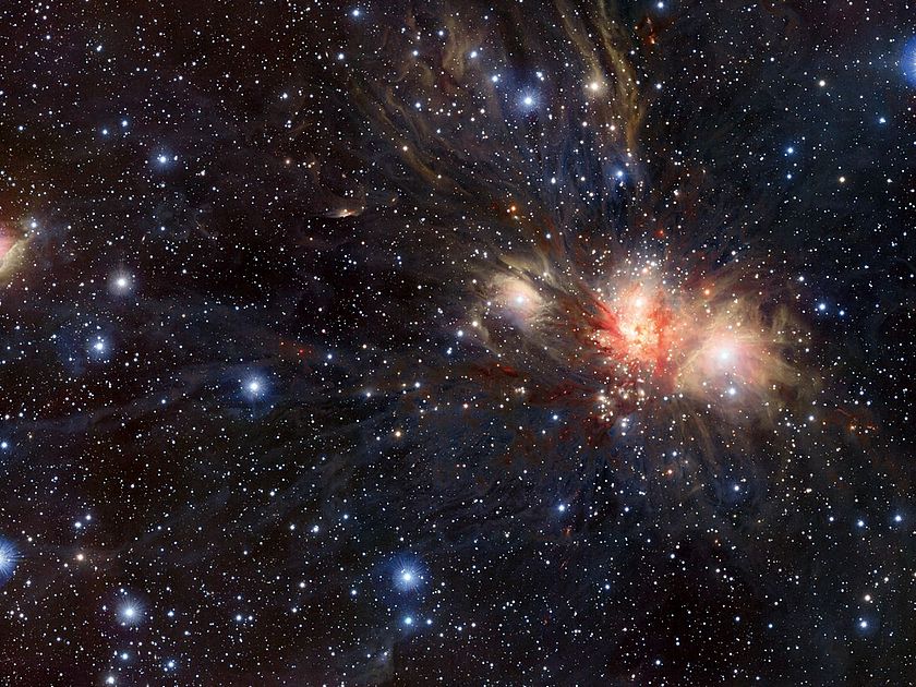 Ausblick ins All – Sternkinderstube.