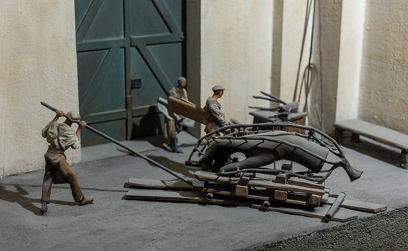 Modell der Königlichen Bronzegießerei München.