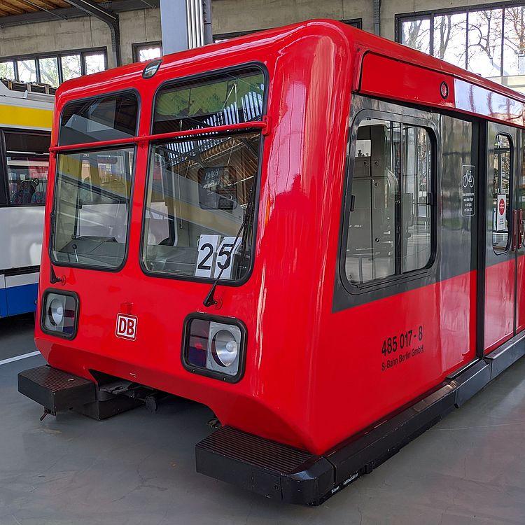 S-Bahnsimulator im Verkehrszentrum.