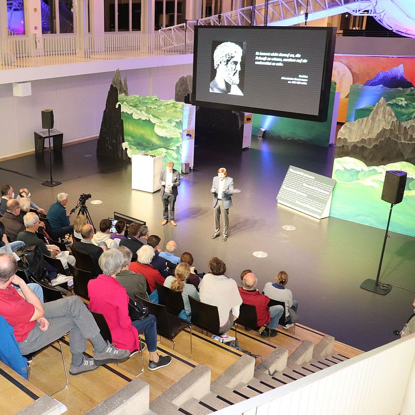 Vortrag im Auditorium des Deutschen Museums.