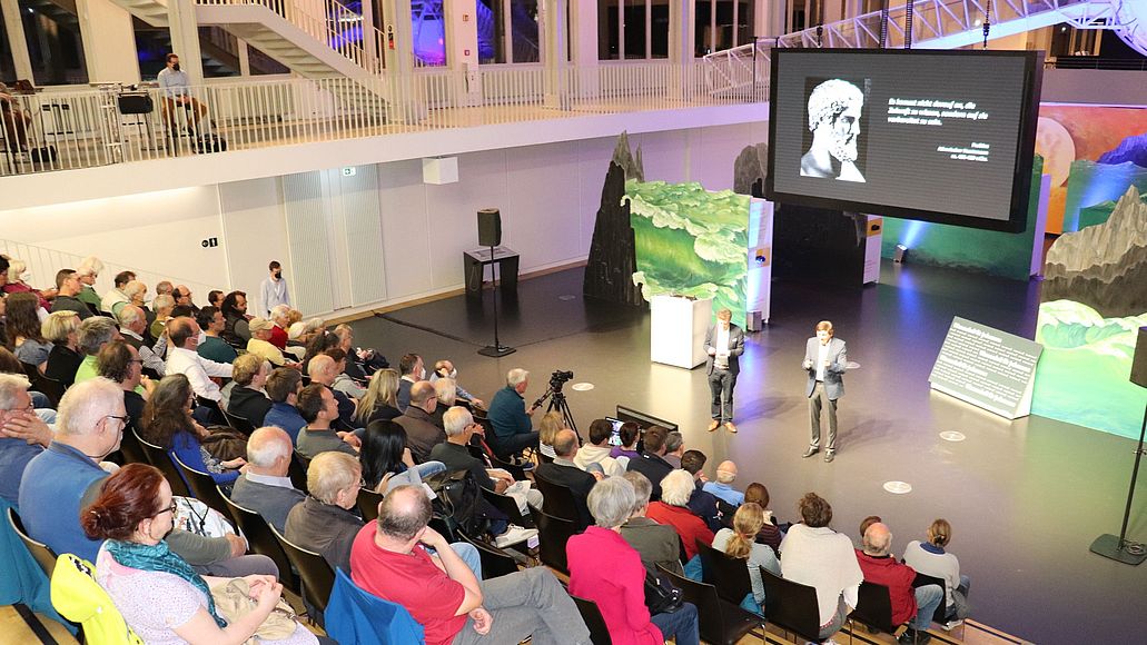 Vortrag im Auditorium des Deutschen Museums.
