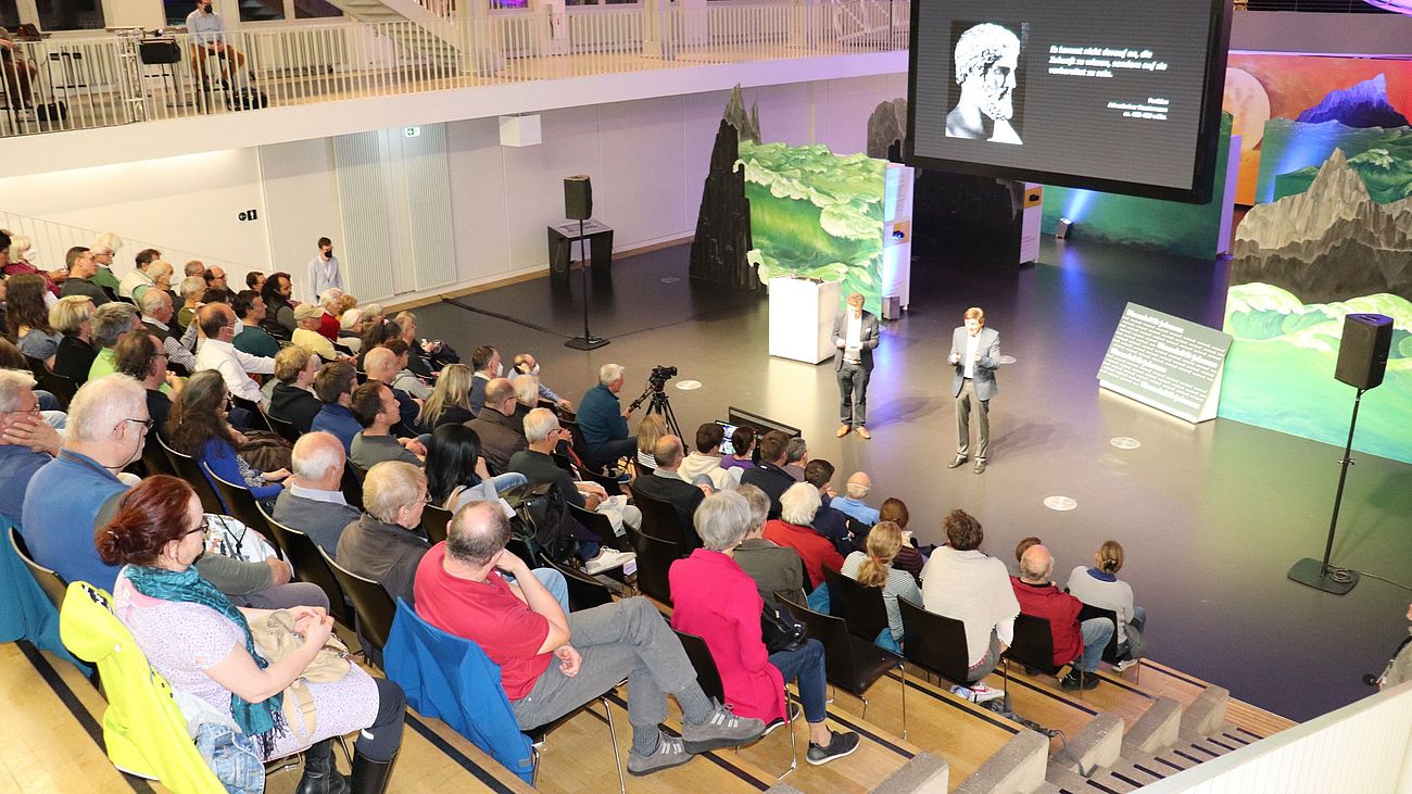 Vortrag im Auditorium des Deutschen Museums.