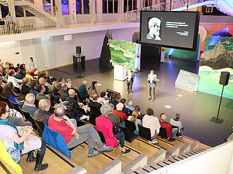 Vortrag im Auditorium des Deutschen Museums.