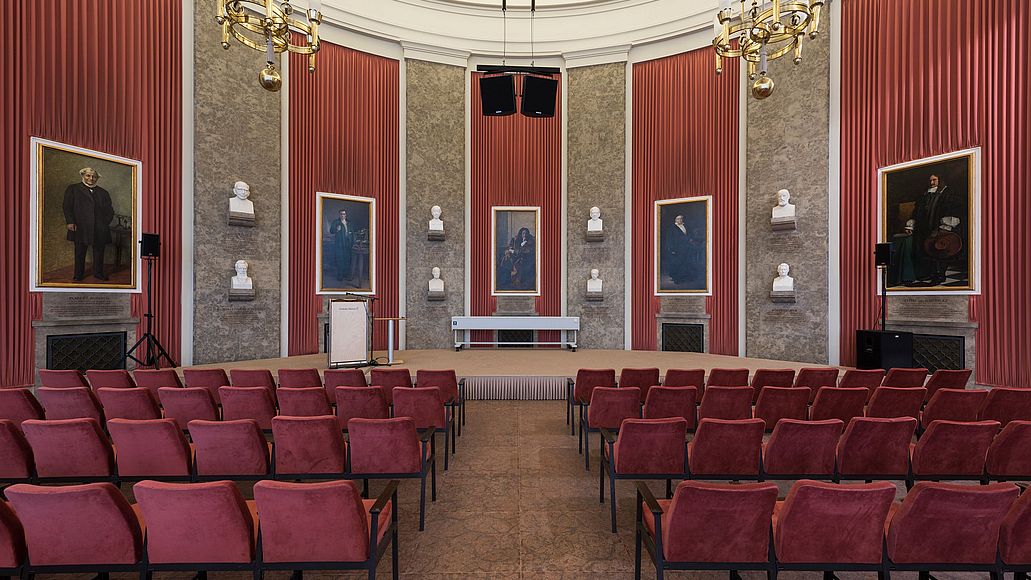 Blick in den Ehrensaal.