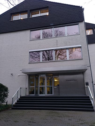 Gebäude der Geschäftstelle des Wissenschaftsrats in Köln.