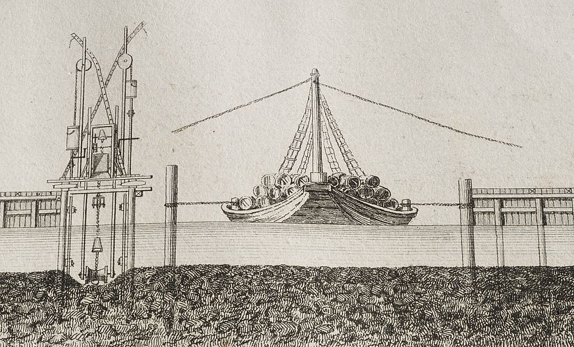 Eine der wichtigsten Quellen zur Geschichte des Brückenbaus Schiff und Brückenbauarbeiten