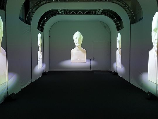 Aufnahme aus dem VR Lab