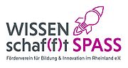 Logo WISSENschaf(f)t SPASS Förderverein für Bildung und Innovation im Rheinland e.V.