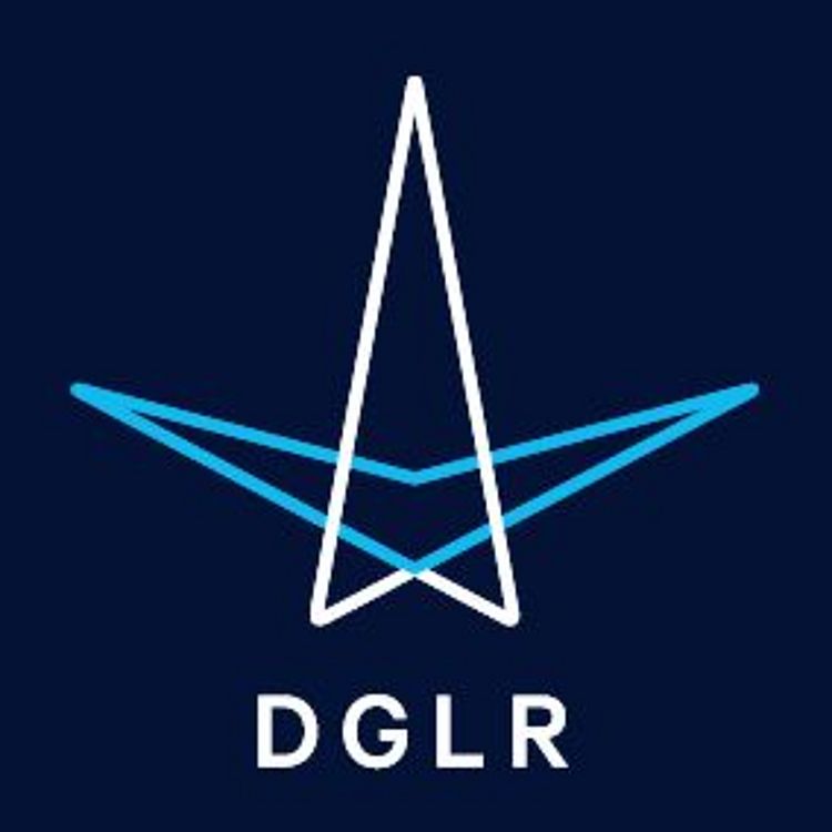 DGLR Logo mit Zusatz "Deutsche Gesellschaft für Luft- und Raumfahrt Lilienthal-Oberth e.V.".