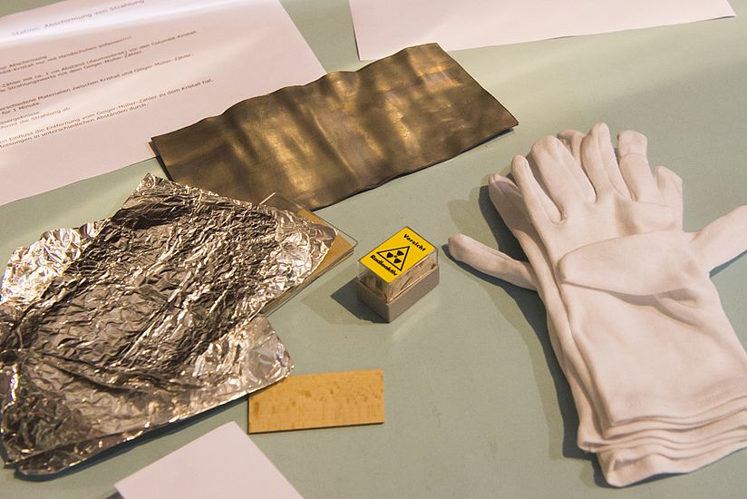 Workshop Alphabet der Radioaktivität im Deutschen Museum Bonn.