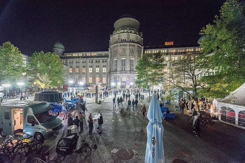Blick in den Museumshof