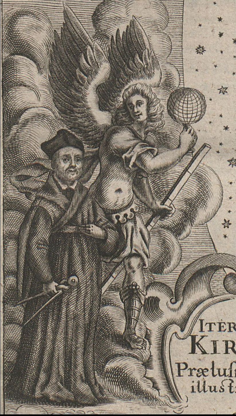 Das Werk "Iter extaticus" von Kircher